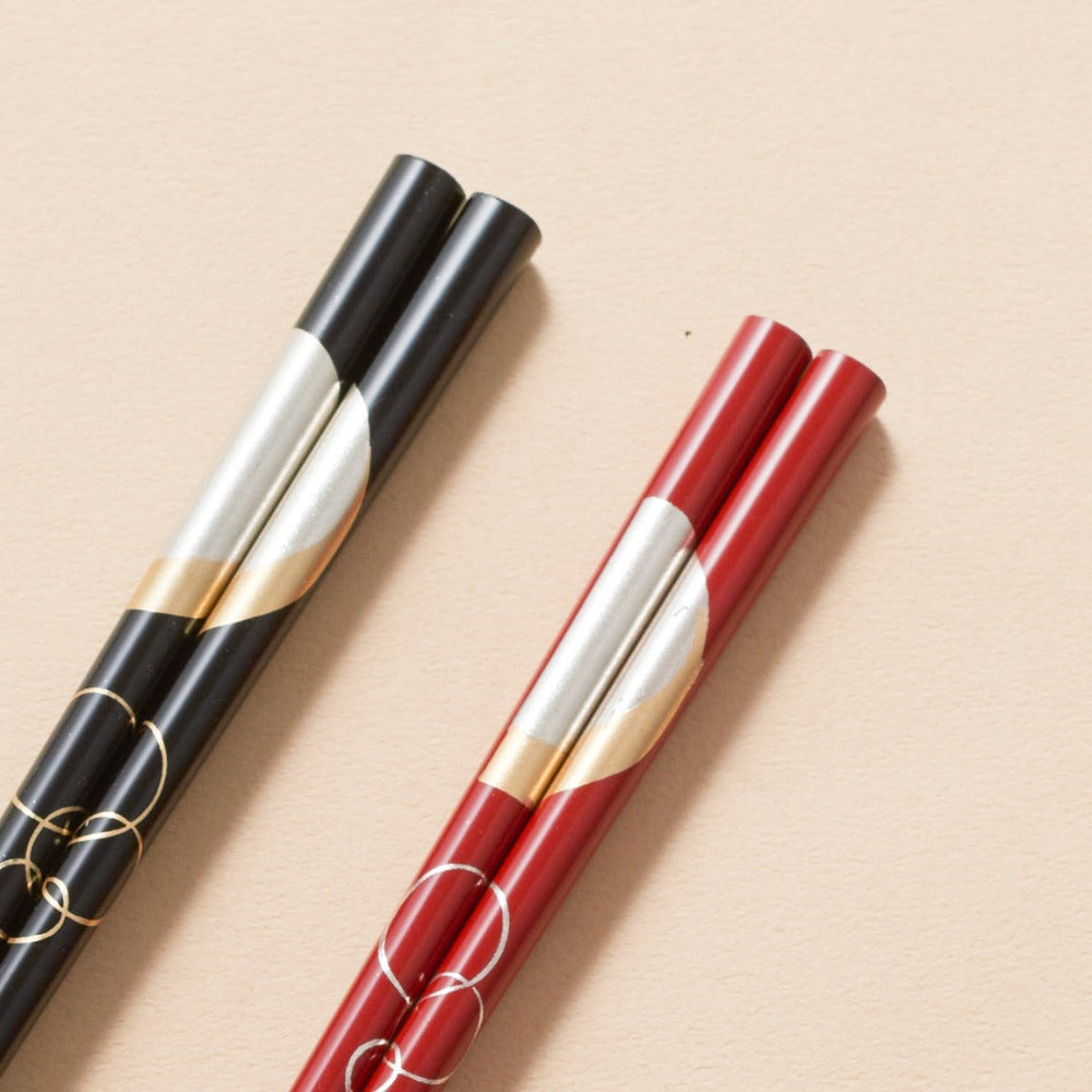 【一双】宵待月&箸置華桜