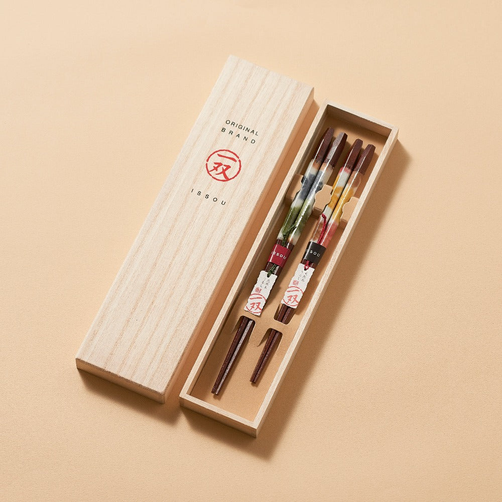 【一双】桐箱2膳入 風音